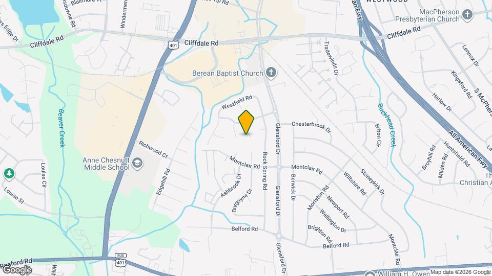 612 Missenburg Ct Map and Location Details