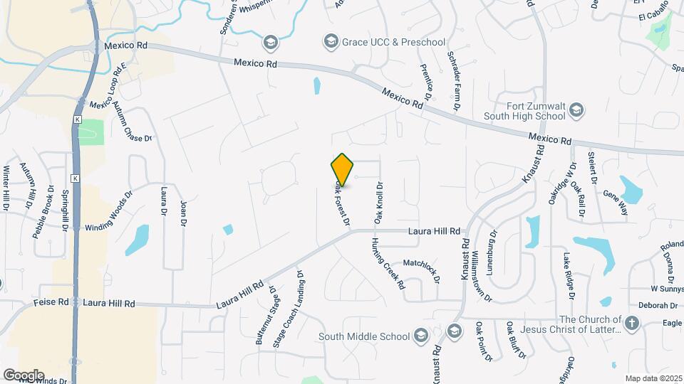 22 Oak Forest Dr Map and Location Details