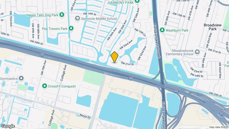 5320 SW 21st Ct Map and Location Details