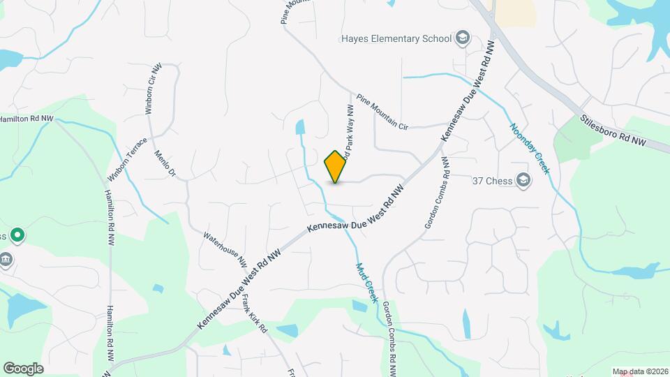 2875 Wood Park Trce NW Map and Location Details