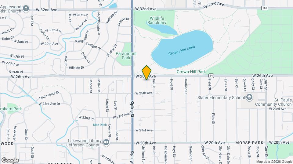 2519 Jellison St Map and Location Details