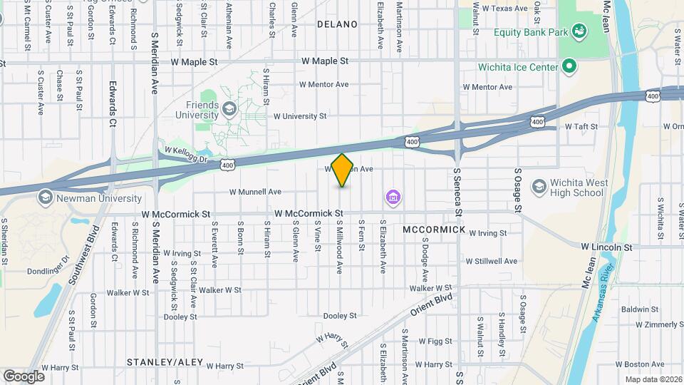 840 S Millwood Ave Map and Location Details