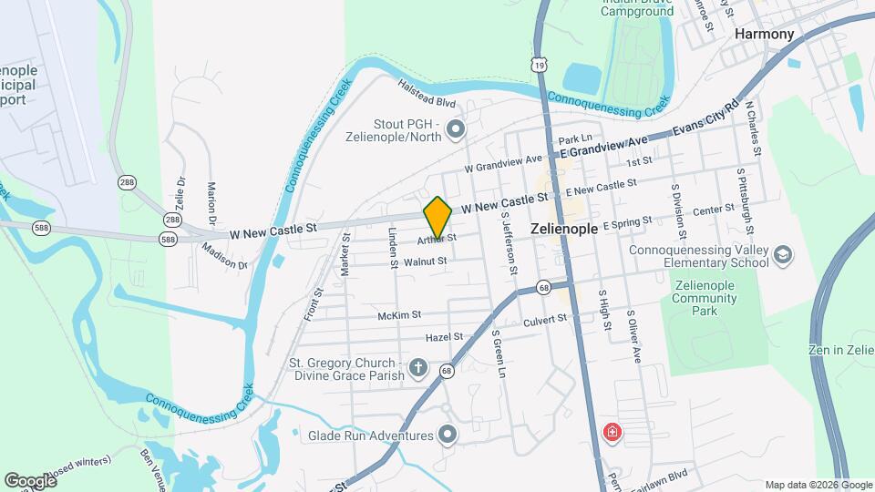 216 Arthur St Map and Location Details