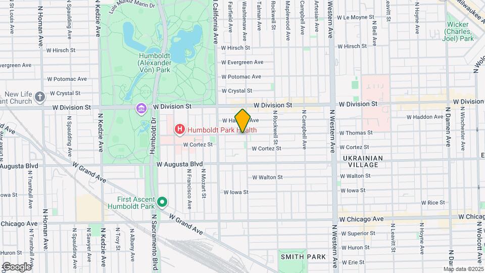 2707 W Thomas St Map and Location Details