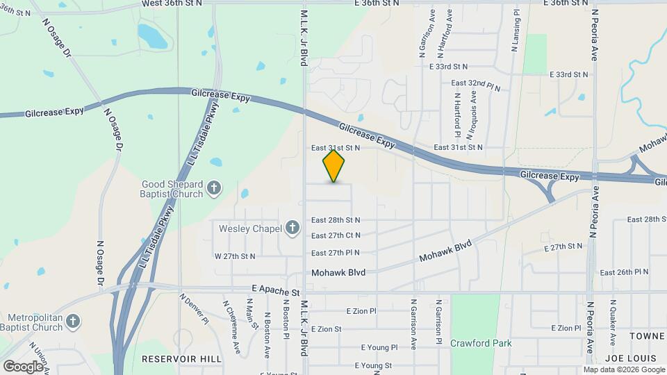 240 East 30th St N Map and Location Details