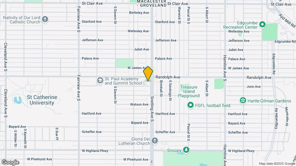 499 Snelling Ave S Map and Location Details