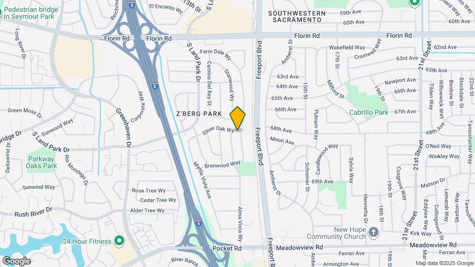 7374 Farm Dale Wy Map and Location Details