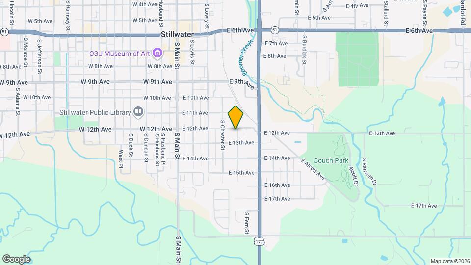 1204 S Fern St Mapa y Detalles de la Ubicación