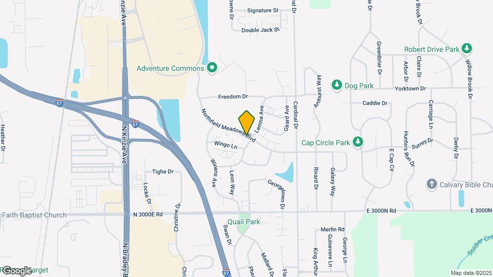 1500 Northfield Meadows Blvd Map and Location Details
