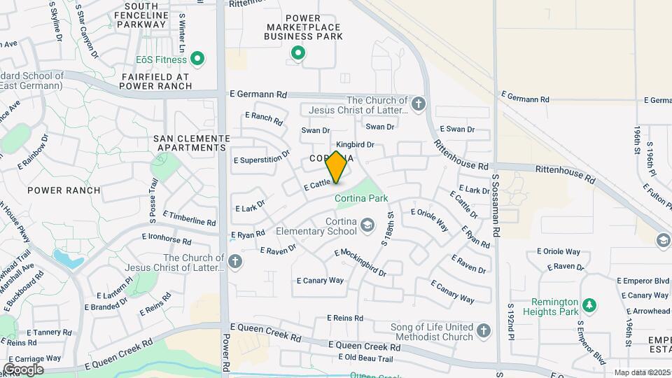 18702 E Ryan Rd Mapa y Detalles de la Ubicación