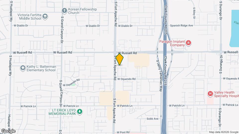 9362 Noble Sage Ave Map and Location Details