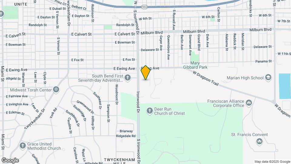 1311 Montgomery Rd Map and Location Details
