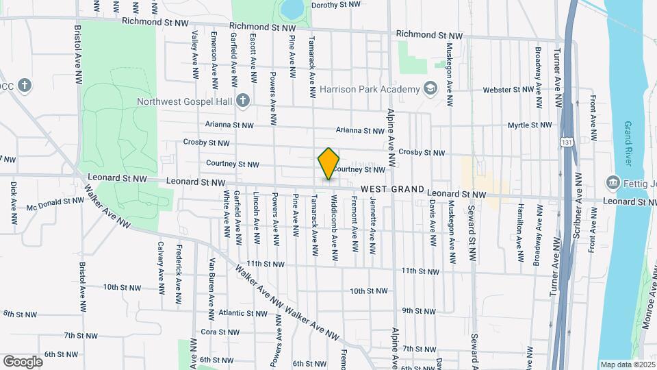 937 Leonard St NW Map and Location Details