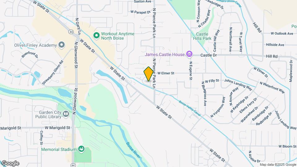4791 N Fortune Ln Map and Location Details