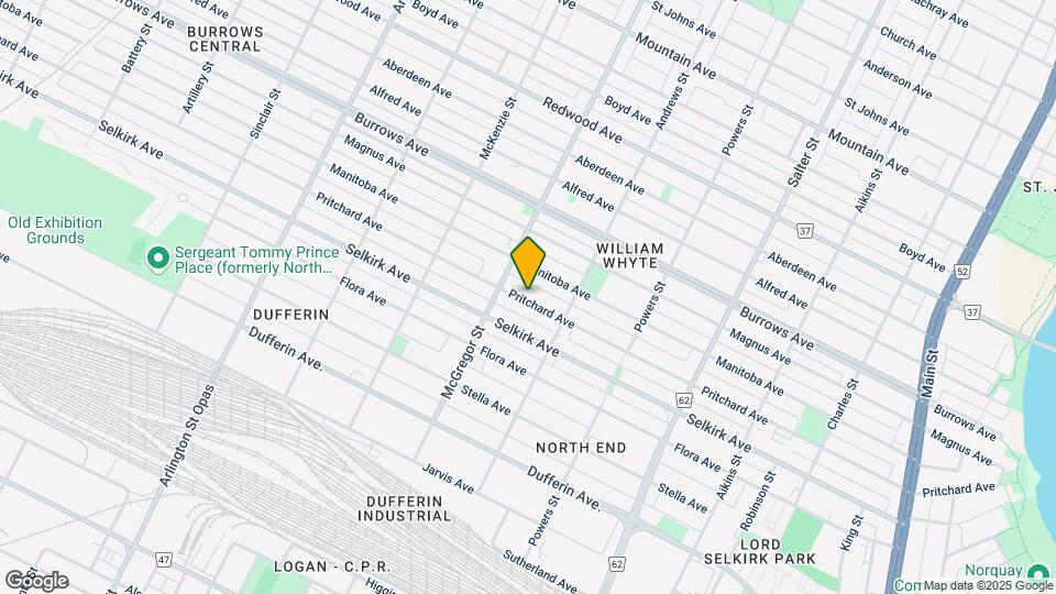 563 Pritchard Ave Map and Location Details