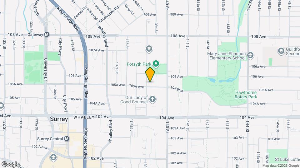 13929-13105 105 Blvd Map and Location Details