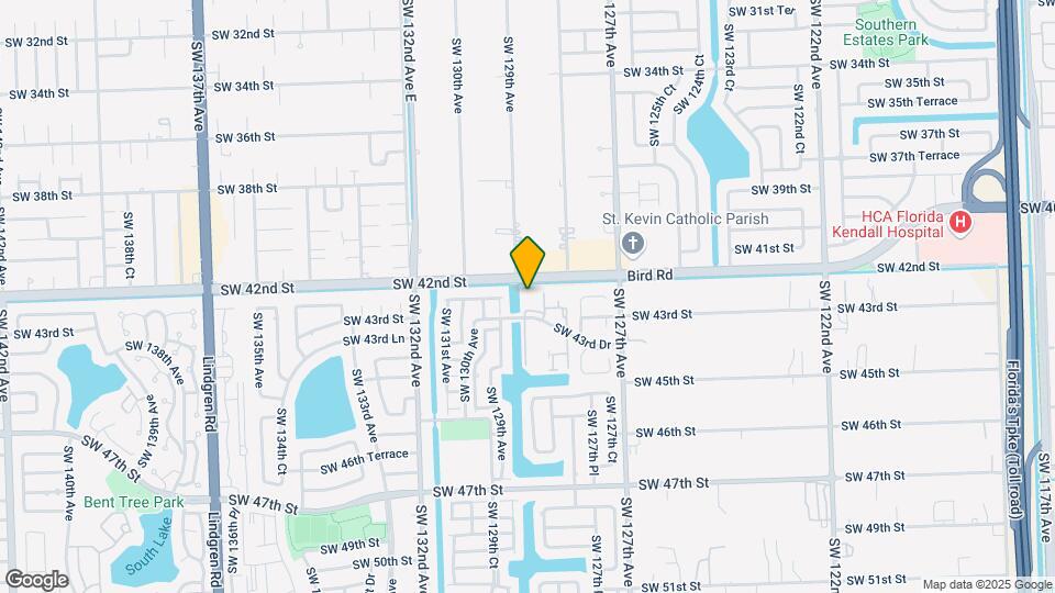 12841 SW 43rd Dr Map and Location Details