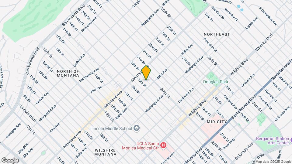 843 19th St Map and Location Details
