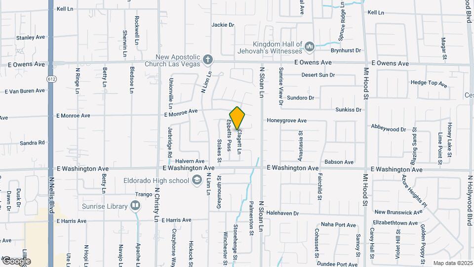 1335 Clagett Ln Map and Location Details