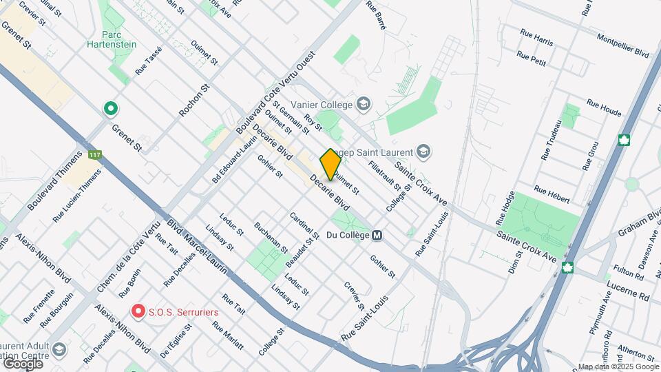 735-759 Décarie Boul Map and Location Details