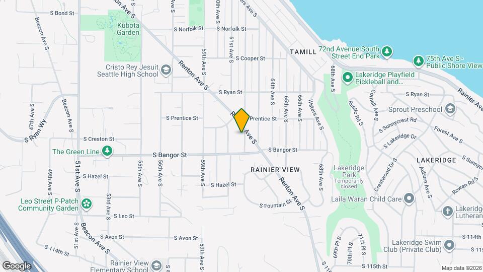 10433 62nd Ave S Map and Location Details