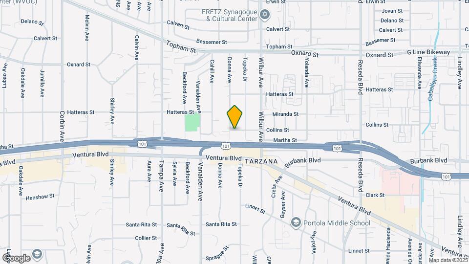 5664 Donna Ave Map and Location Details