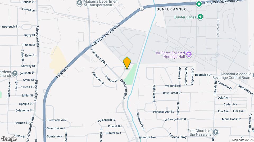 928 Grenada Dr Map and Location Details