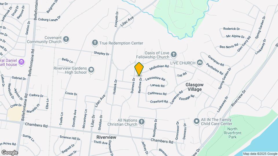 10409 Renfrew Dr Mapa y Detalles de la Ubicación