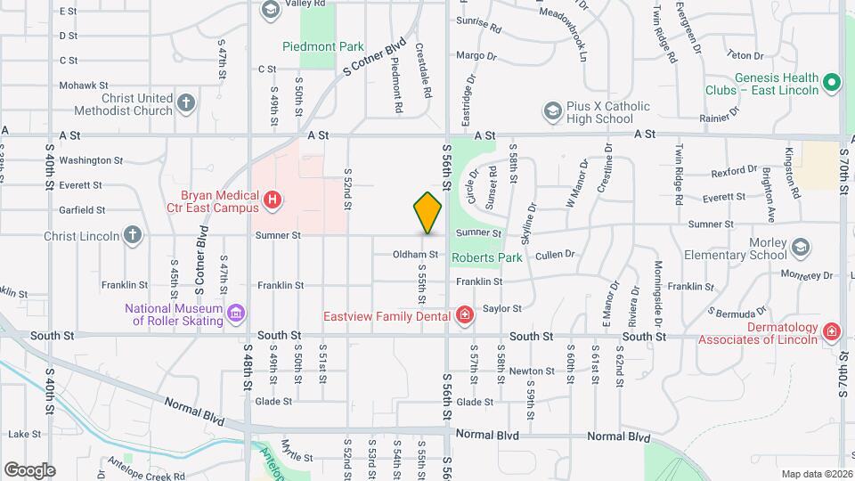 5505 Sumner St Map and Location Details