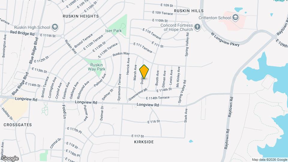 11313 Donnelly Ave Map and Location Details