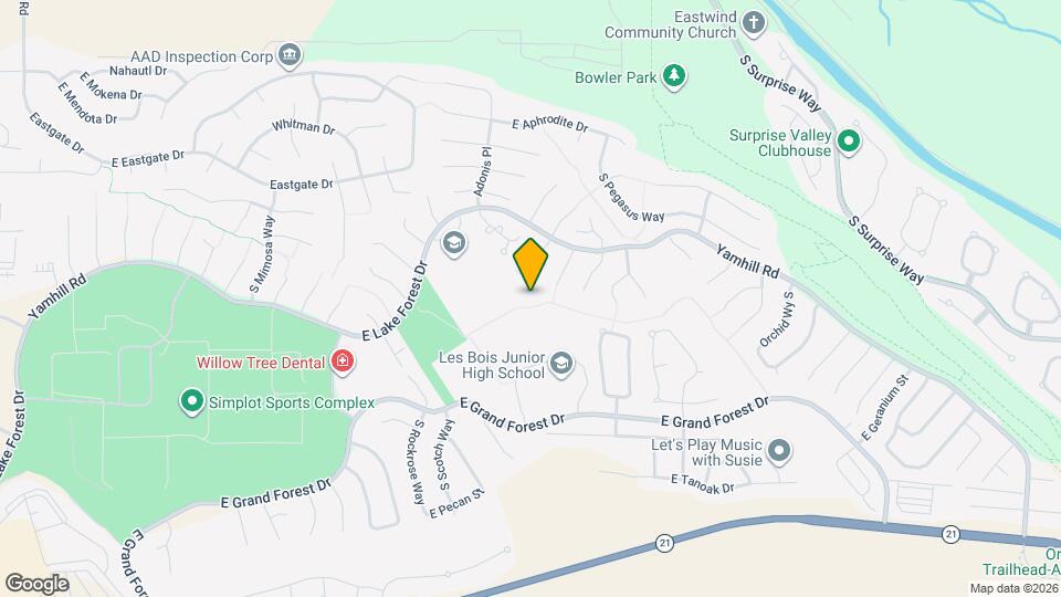 5762 S Caper Pl Mapa y Detalles de la Ubicación