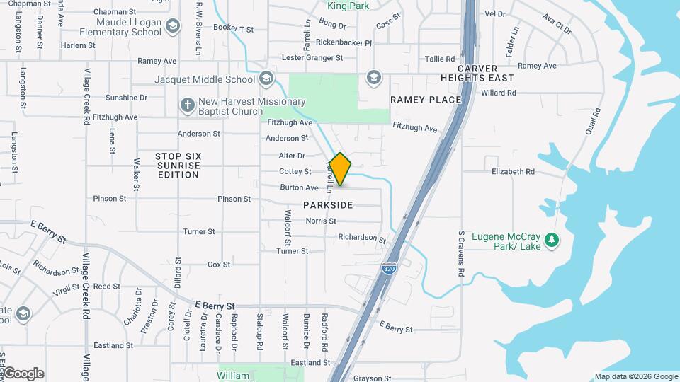 5608 Burton Ave Map and Location Details