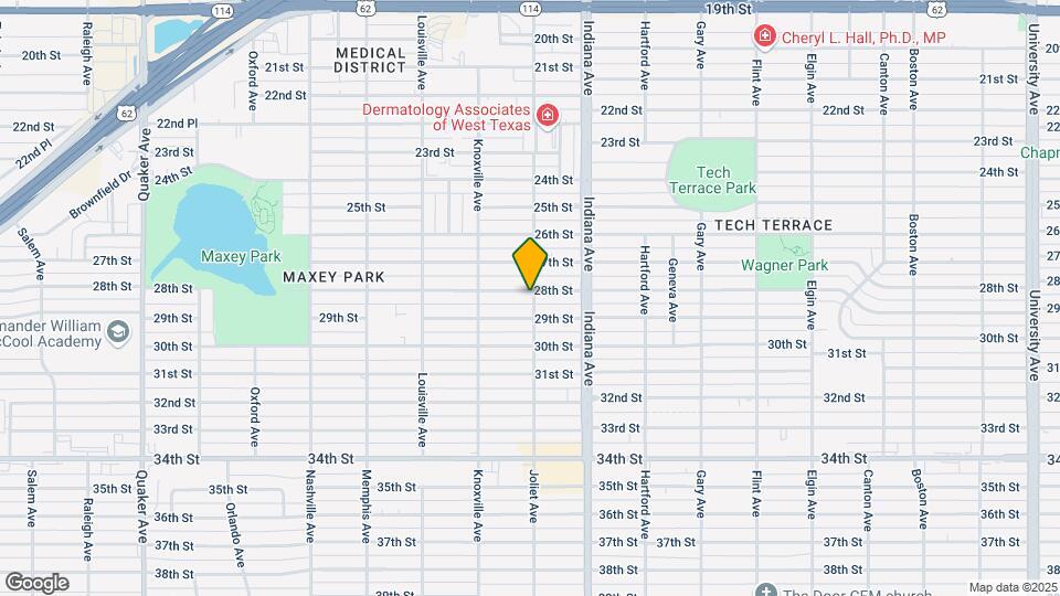 3501 28th St Map and Location Details