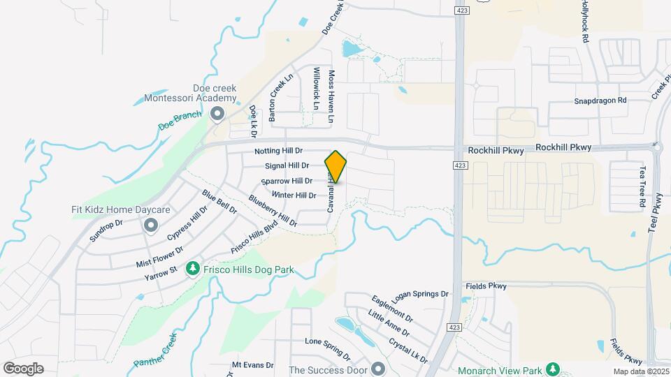 409 Cavanal Hill Dr Map and Location Details