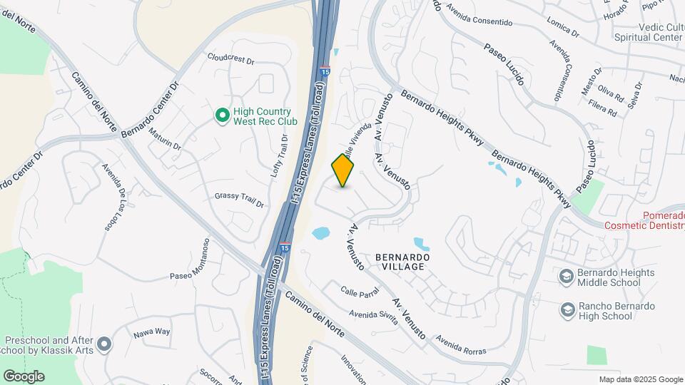 11748 Via Chona Map and Location Details