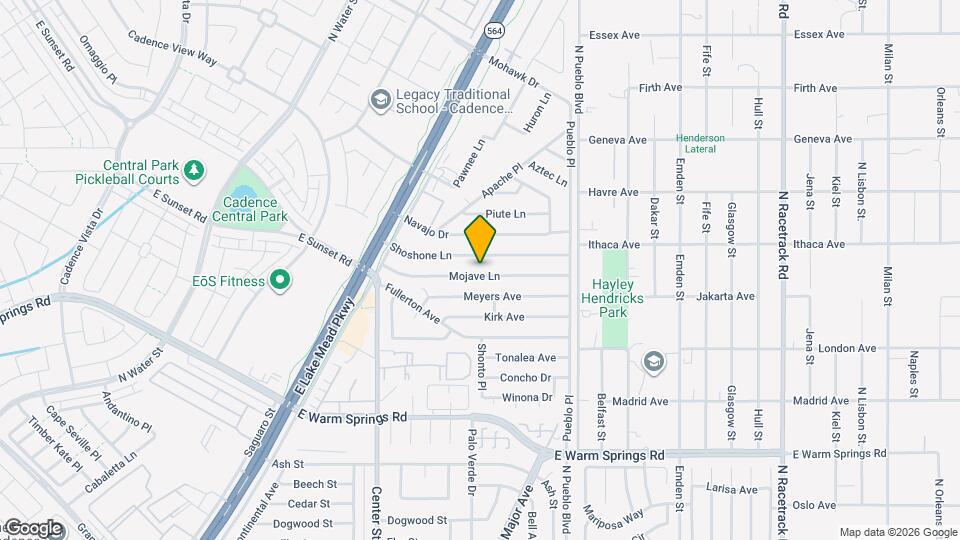 223 Mojave Ln Map and Location Details