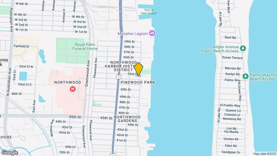 5301 Flagler Dr Mapa y Detalles de la Ubicación