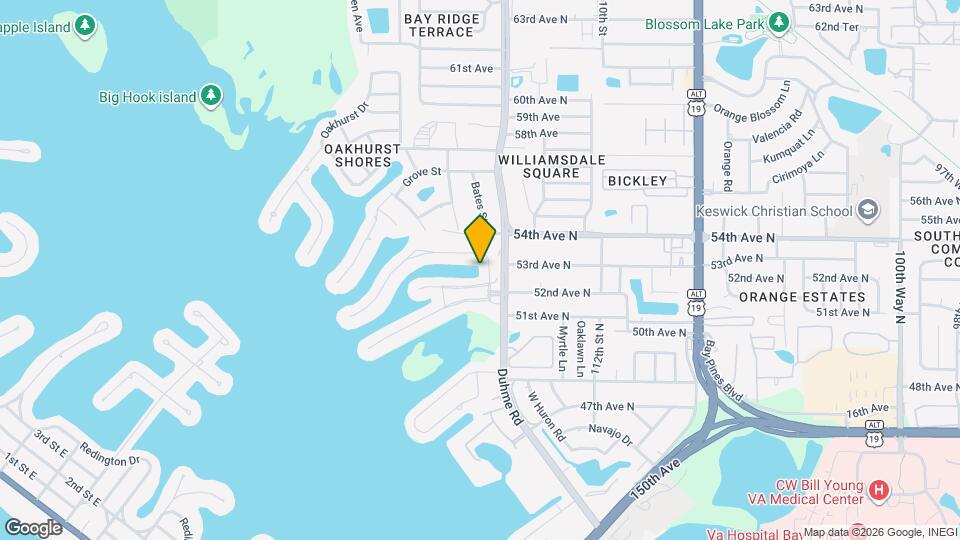 128 Boca Ciega Point Blvd N Map and Location Details