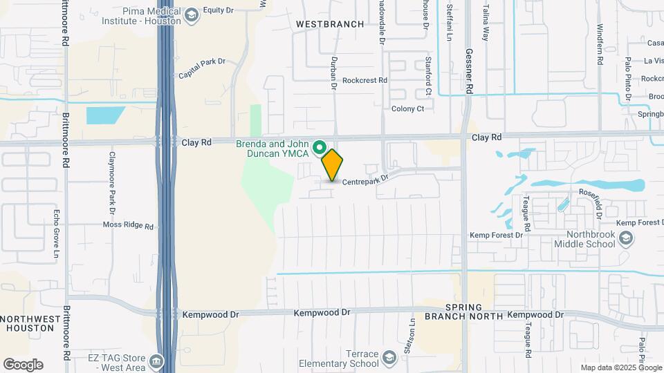 10604 Centre Glade Dr Map and Location Details