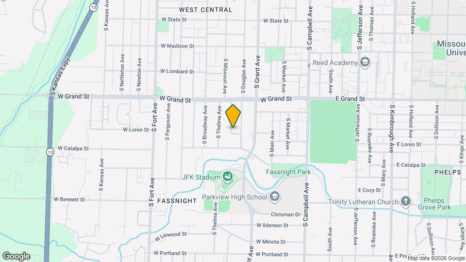 1066 S Missouri Ave Map and Location Details