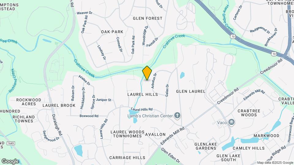 4219 Arbutus Dr Map and Location Details