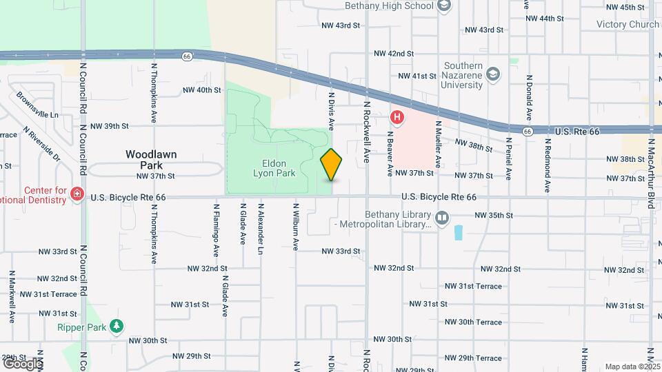 3709 N Divis Ave Map and Location Details