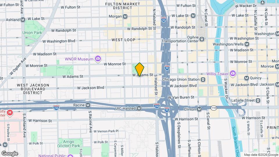 224 S Peoria St Map and Location Details