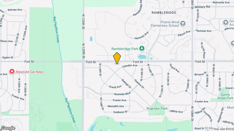 5210 N 116th Ct Map and Location Details