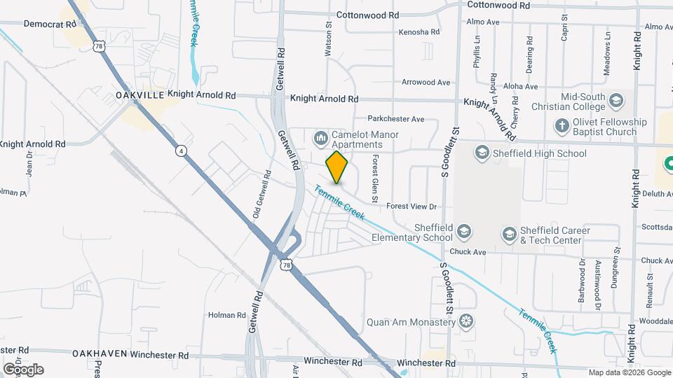 3231 Ashwood St Map and Location Details