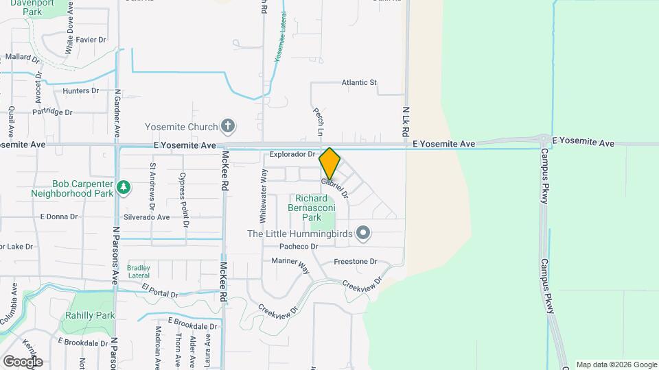 2406 Gabriel Dr Map and Location Details