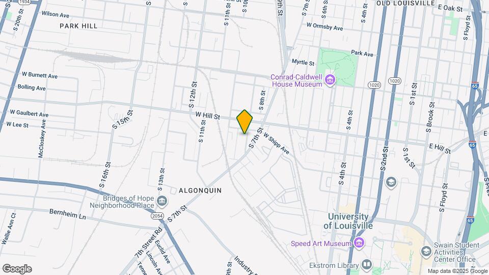1528 S 9th St Map and Location Details