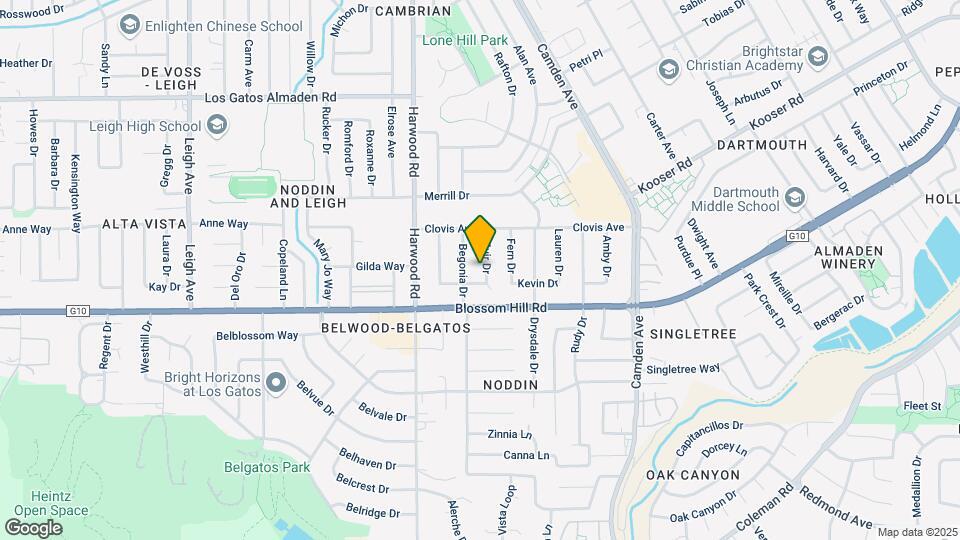 5523 Muir Dr Map and Location Details