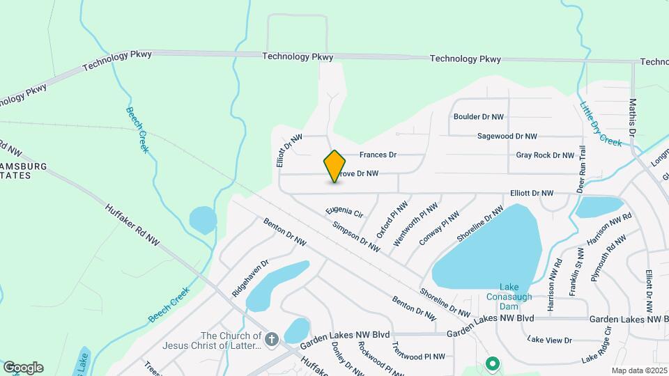 634 Elliott Dr NW Map and Location Details