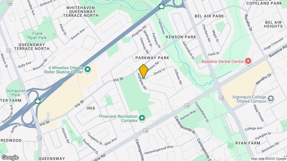 1263 Highgate Rd Map and Location Details